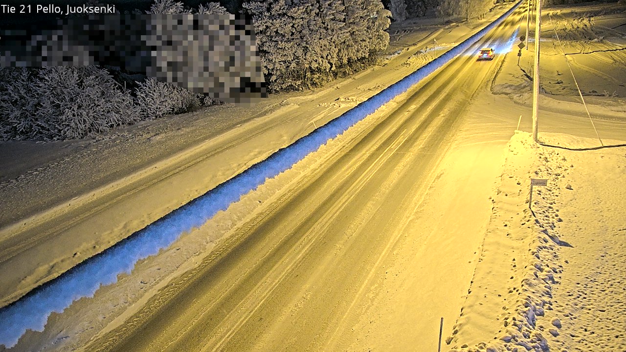 Kelikamerat Kuva Tie 21 Pello Juoksenki, Pello, Lappi