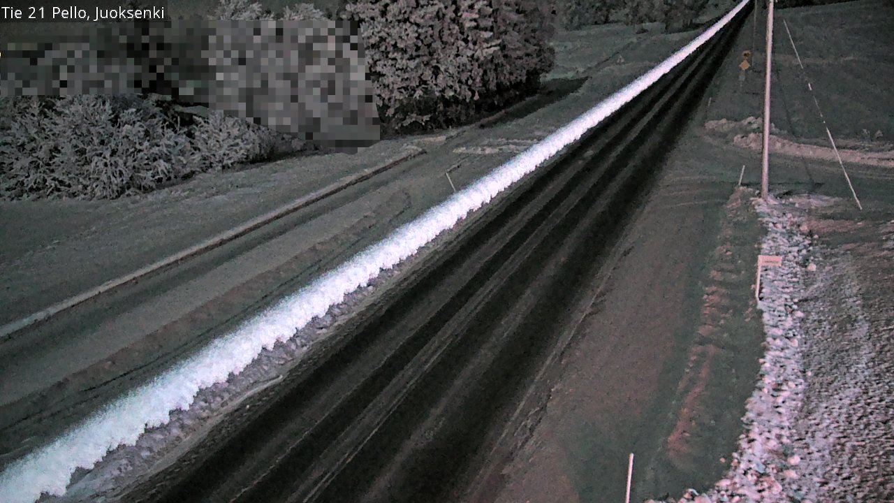 Kelikamerat Kuva Tie 21 Pello Juoksenki, Pello, Lappi