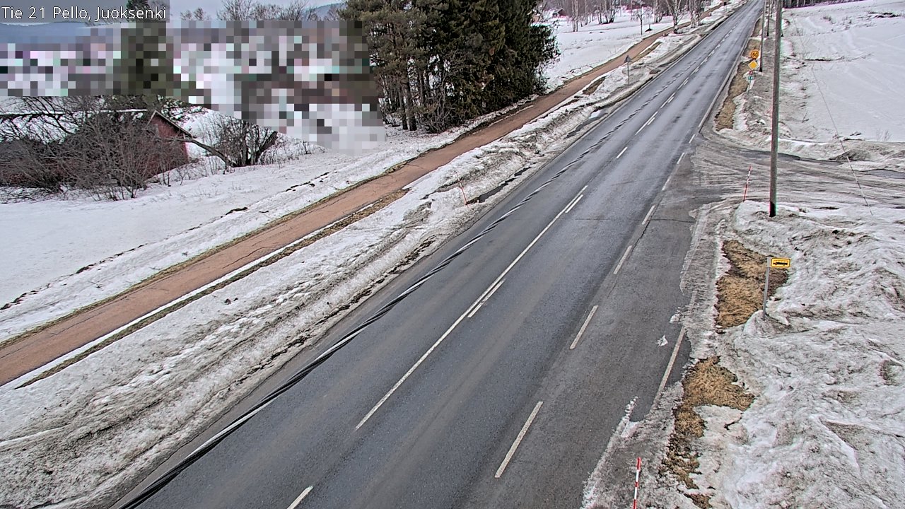 Kelikamerat Kuva Tie 21 Pello Juoksenki, Pello, Lappi