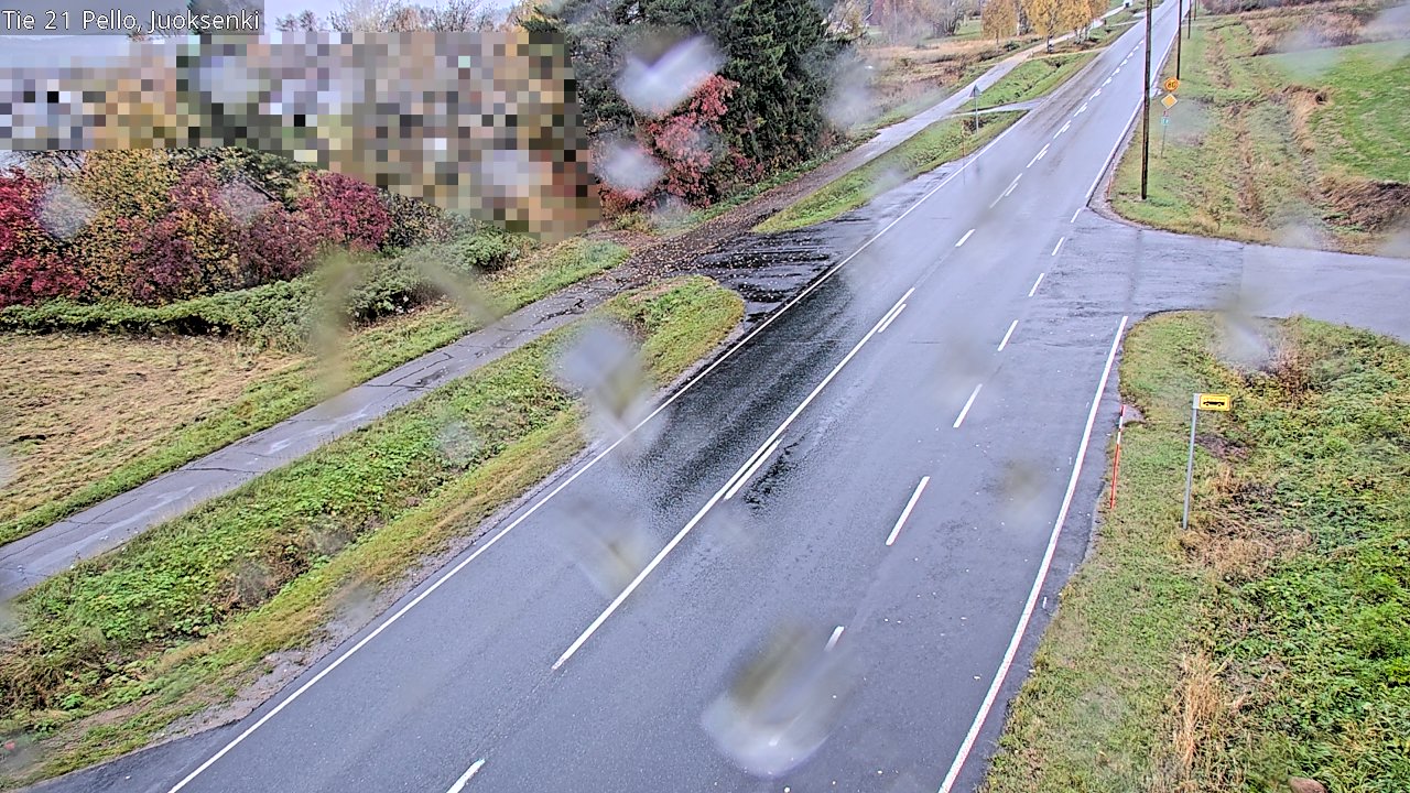 Weather Camera Image Road 21 Pello Juoksenki, Pello, Lappi