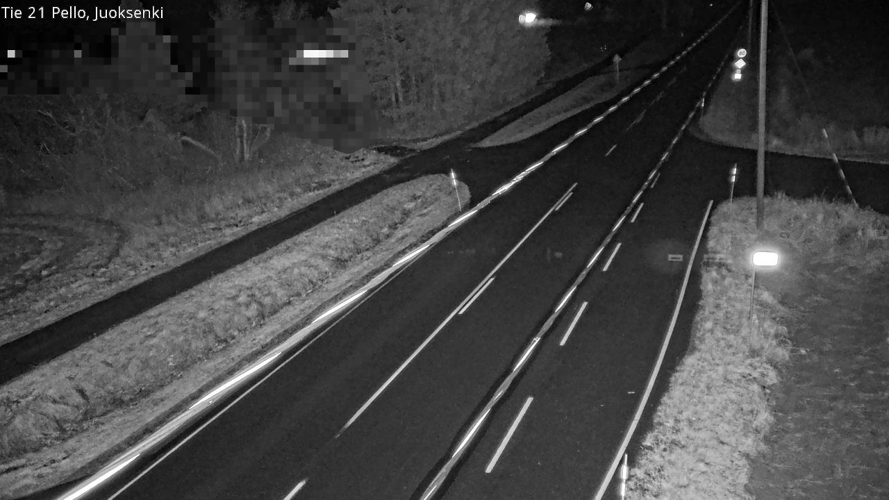 Kelikamerat Kuva Tie 21 Pello Juoksenki, Pello, Lappi