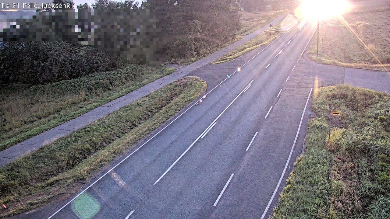 Kelikamerat Kuva Tie 21 Pello Juoksenki, Pello, Lappi
