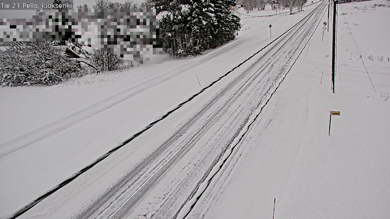 Kelikamerat Kuva Tie 21 Pello Juoksenki, Pello, Lappi