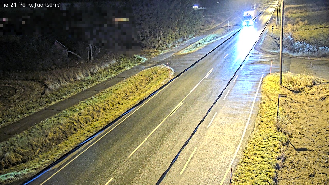 Kelikamerat Kuva Tie 21 Pello Juoksenki, Pello, Lappi