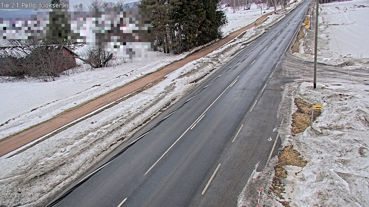 Kelikamerat Kuva Tie 21 Pello Juoksenki, Pello, Lappi