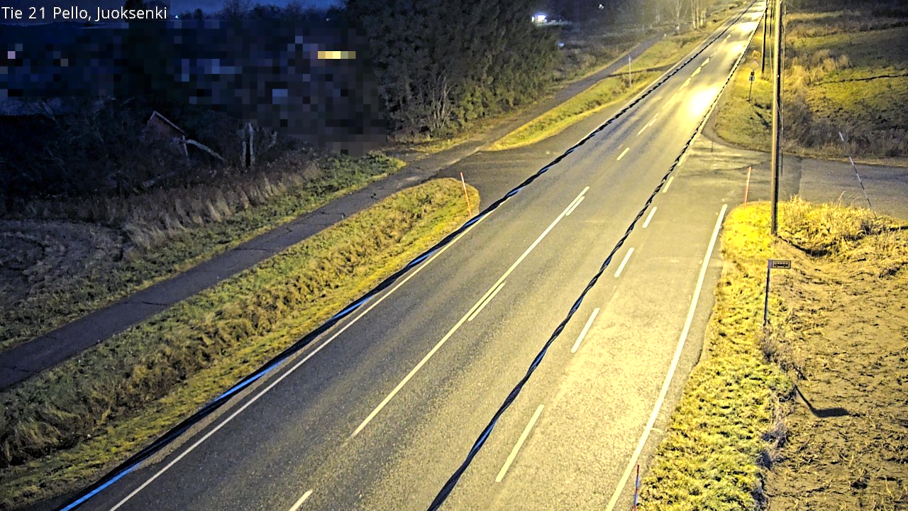 Kelikamerat Kuva Tie 21 Pello Juoksenki, Pello, Lappi