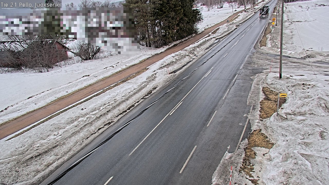 Kelikamerat Kuva Tie 21 Pello Juoksenki, Pello, Lappi