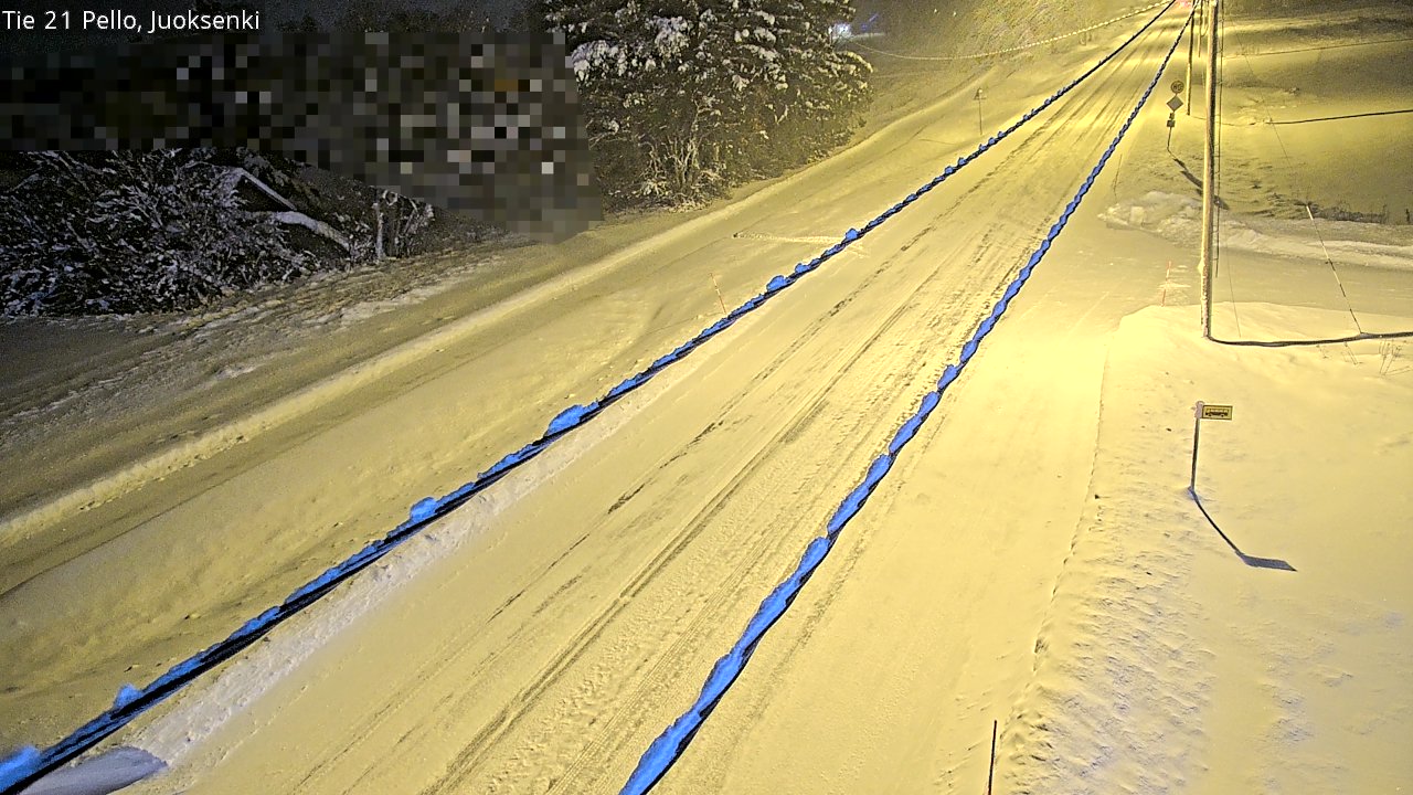 Kelikamerat Kuva Tie 21 Pello Juoksenki, Pello, Lappi