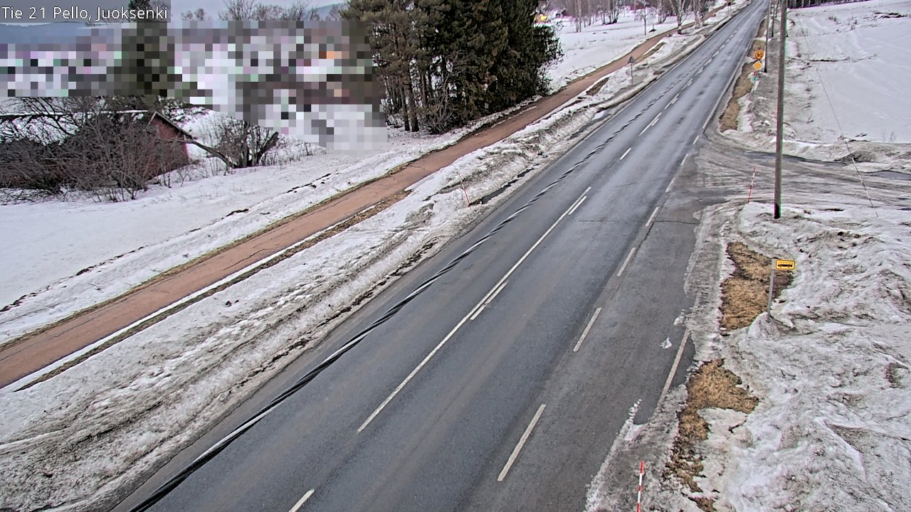 Kelikamerat Kuva Tie 21 Pello Juoksenki, Pello, Lappi