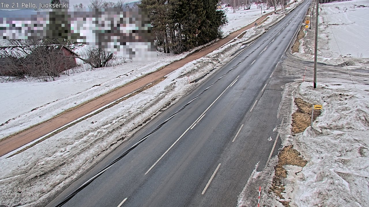 Kelikamerat Kuva Tie 21 Pello Juoksenki, Pello, Lappi