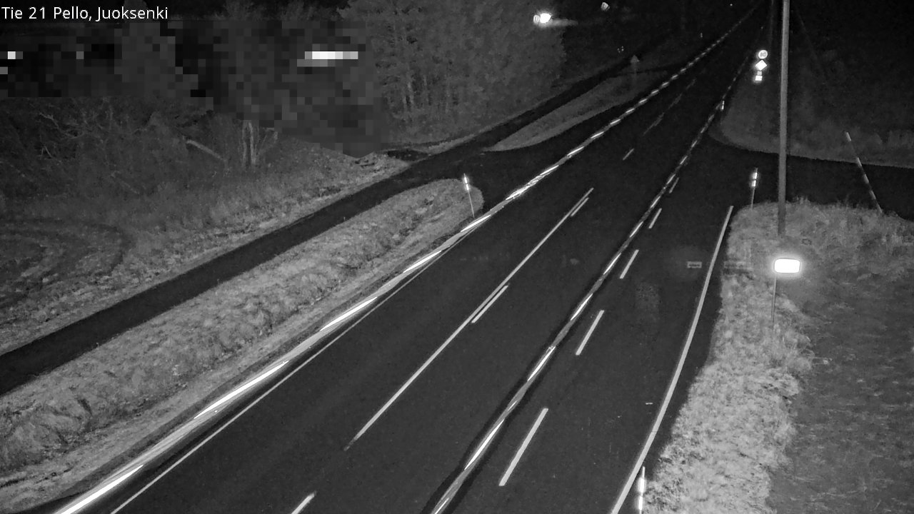 Kelikamerat Kuva Tie 21 Pello Juoksenki, Pello, Lappi