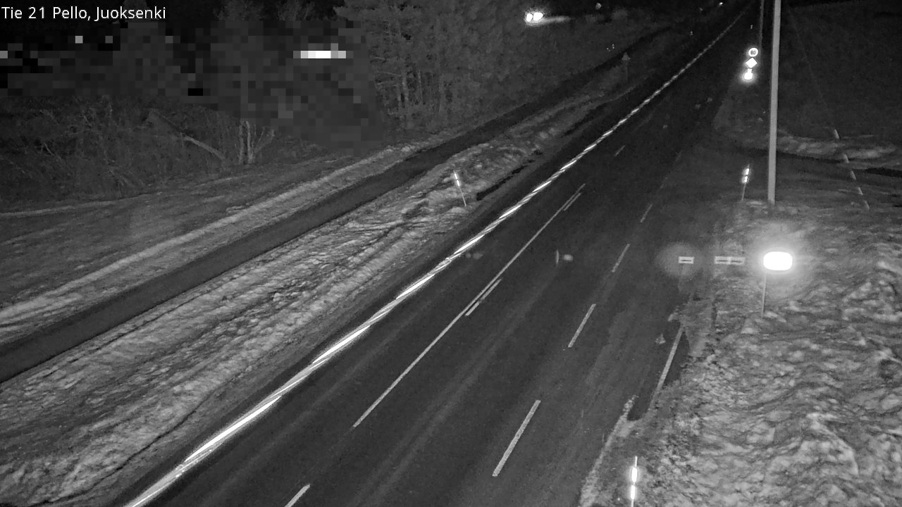 Kelikamerat Kuva Tie 21 Pello Juoksenki, Pello, Lappi