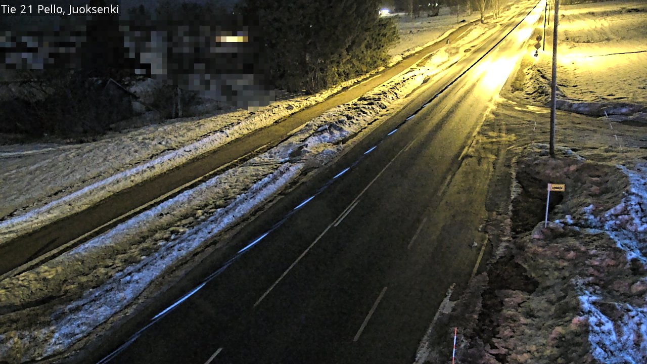 Kelikamerat Kuva Tie 21 Pello Juoksenki, Pello, Lappi