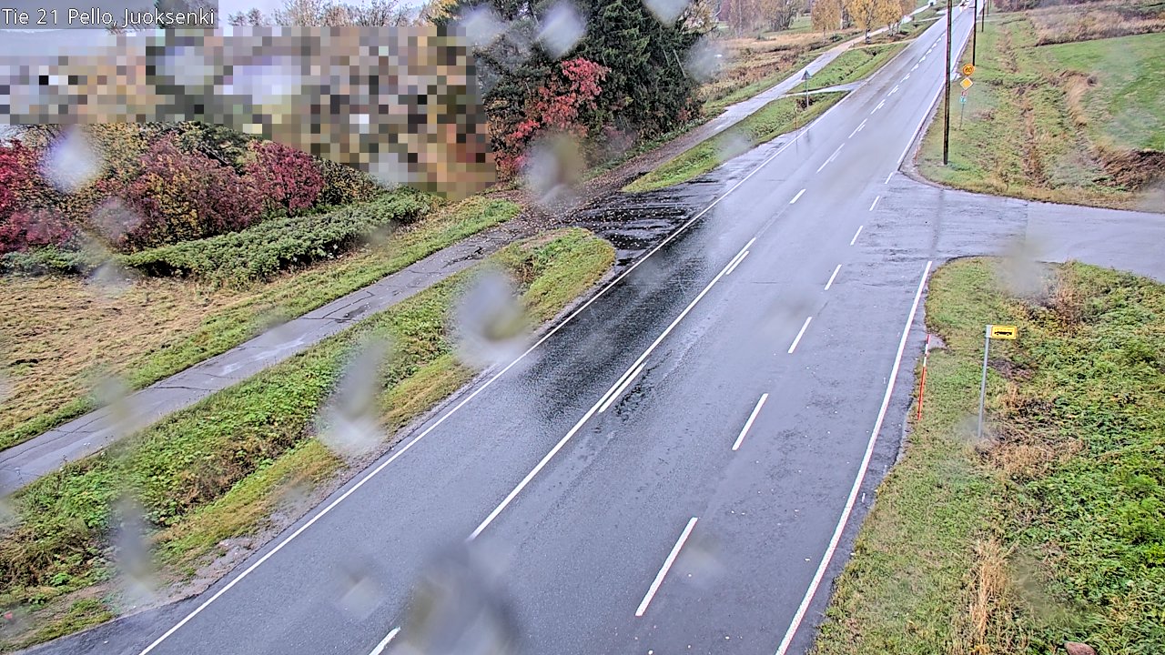 Weather Camera Image Road 21 Pello Juoksenki, Pello, Lappi
