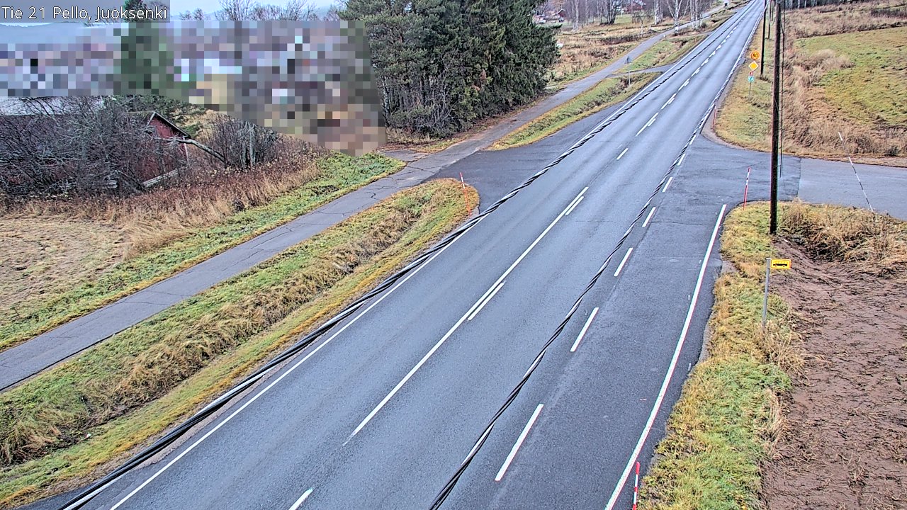 Kelikamerat Kuva Tie 21 Pello Juoksenki, Pello, Lappi