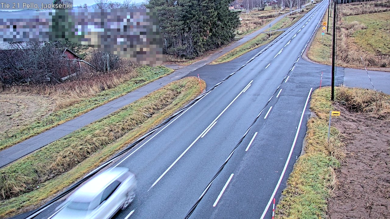 Kelikamerat Kuva Tie 21 Pello Juoksenki, Pello, Lappi