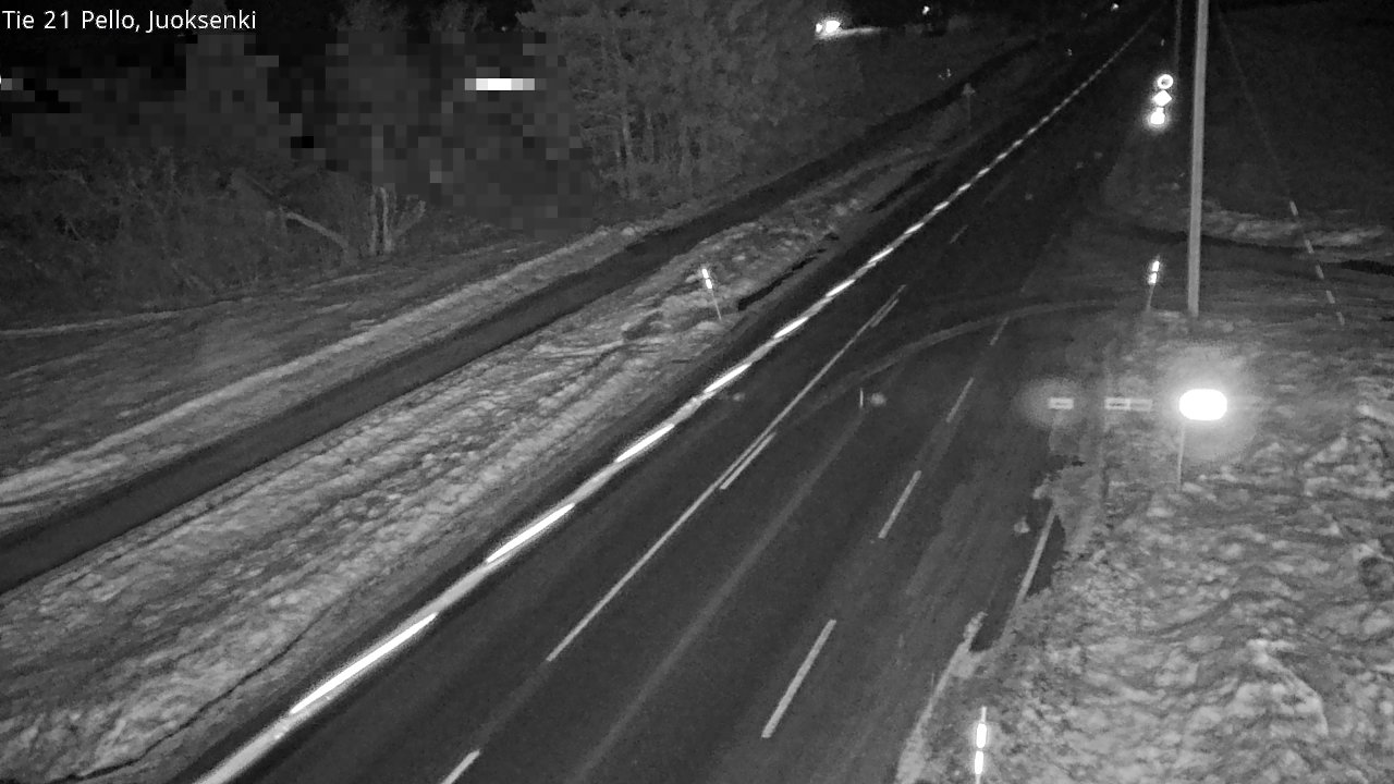 Kelikamerat Kuva Tie 21 Pello Juoksenki, Pello, Lappi