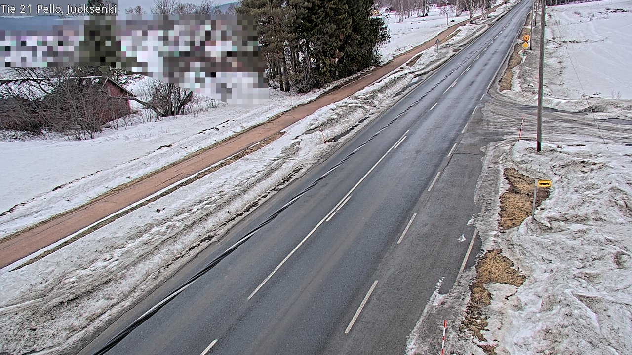 Kelikamerat Kuva Tie 21 Pello Juoksenki, Pello, Lappi