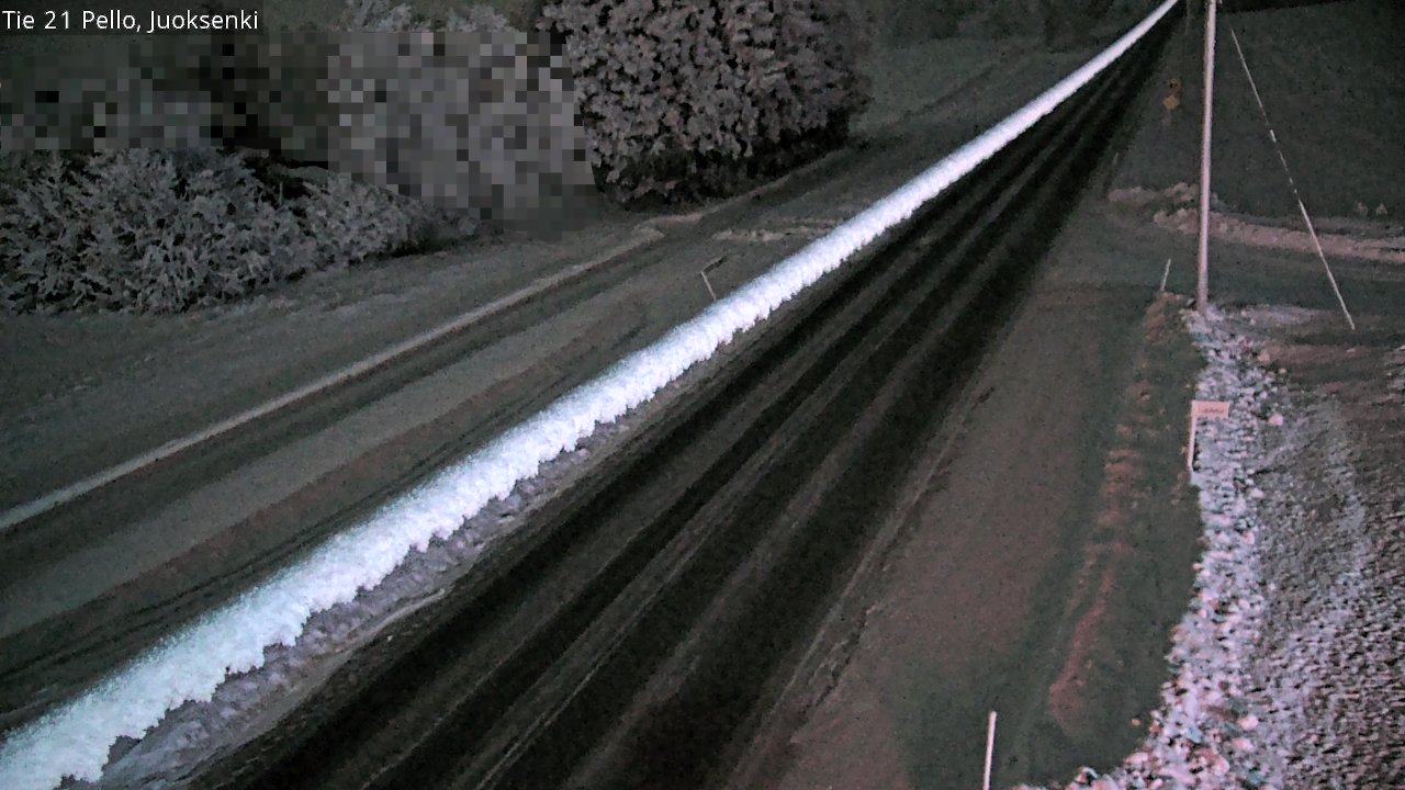 Kelikamerat Kuva Tie 21 Pello Juoksenki, Pello, Lappi