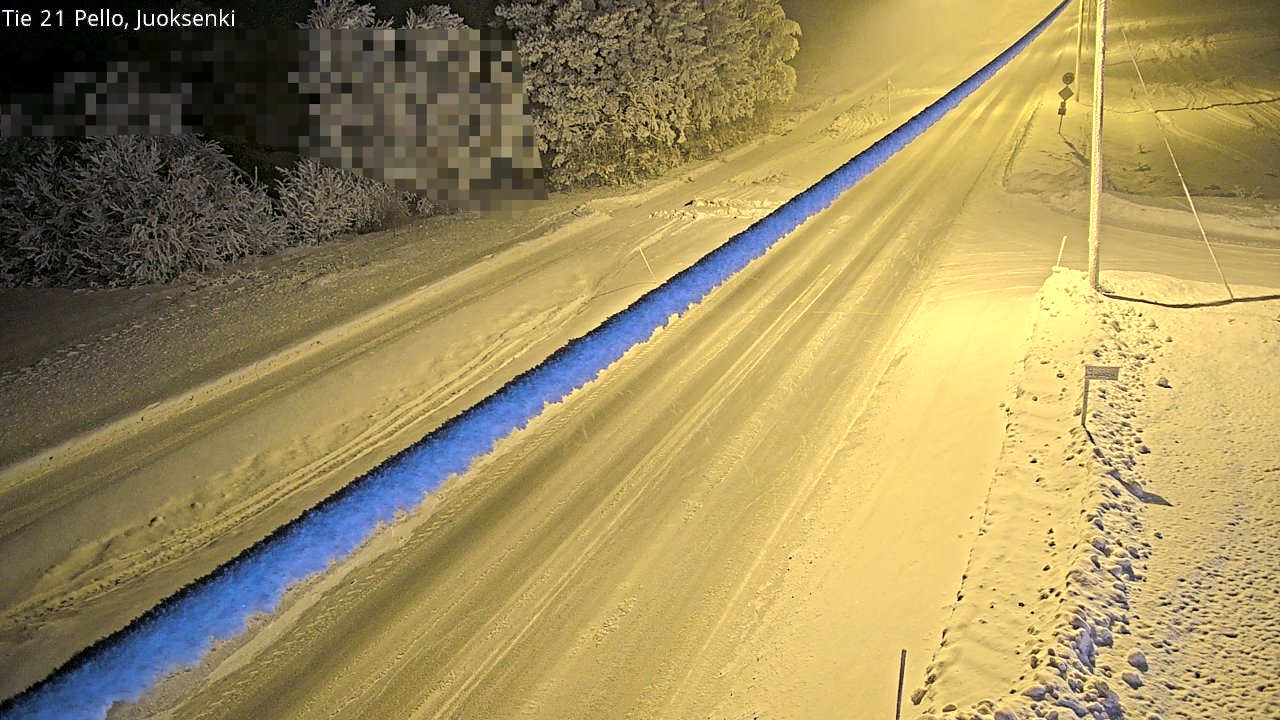 Kelikamerat Kuva Tie 21 Pello Juoksenki, Pello, Lappi