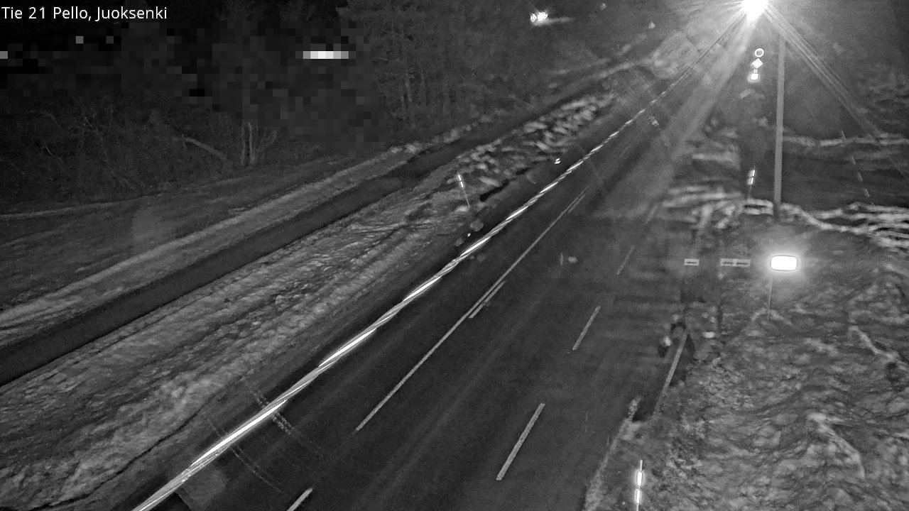 Kelikamerat Kuva Tie 21 Pello Juoksenki, Pello, Lappi