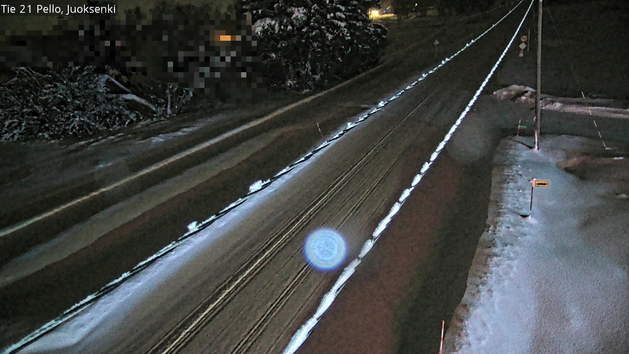 Kelikamerat Kuva Tie 21 Pello Juoksenki, Pello, Lappi