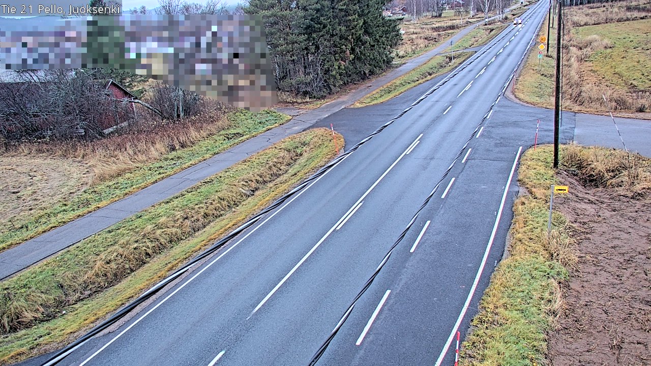 Kelikamerat Kuva Tie 21 Pello Juoksenki, Pello, Lappi