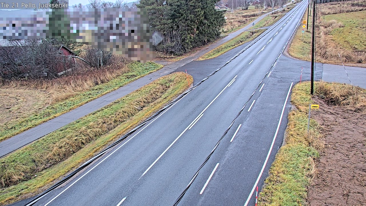 Kelikamerat Kuva Tie 21 Pello Juoksenki, Pello, Lappi