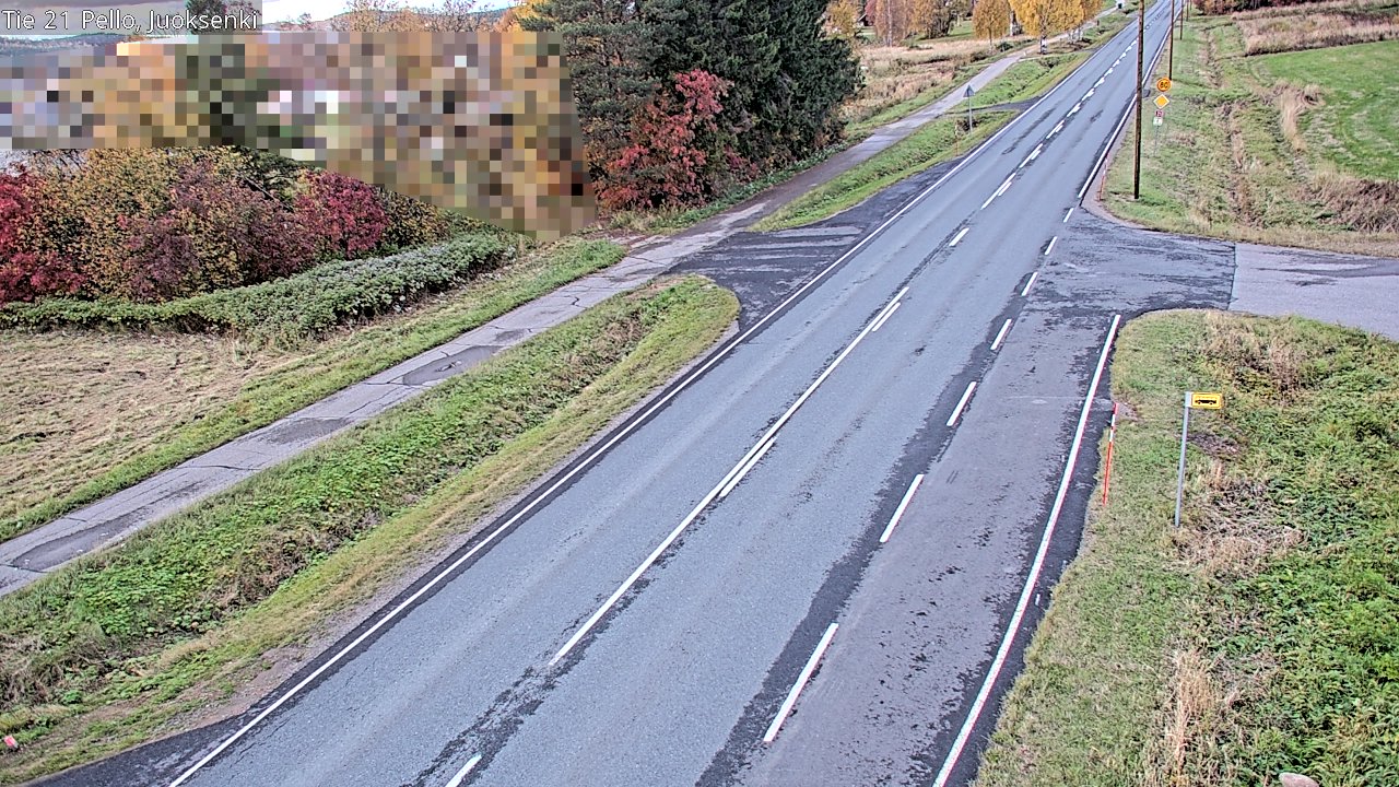 Kelikamerat Kuva Tie 21 Pello Juoksenki, Pello, Lappi