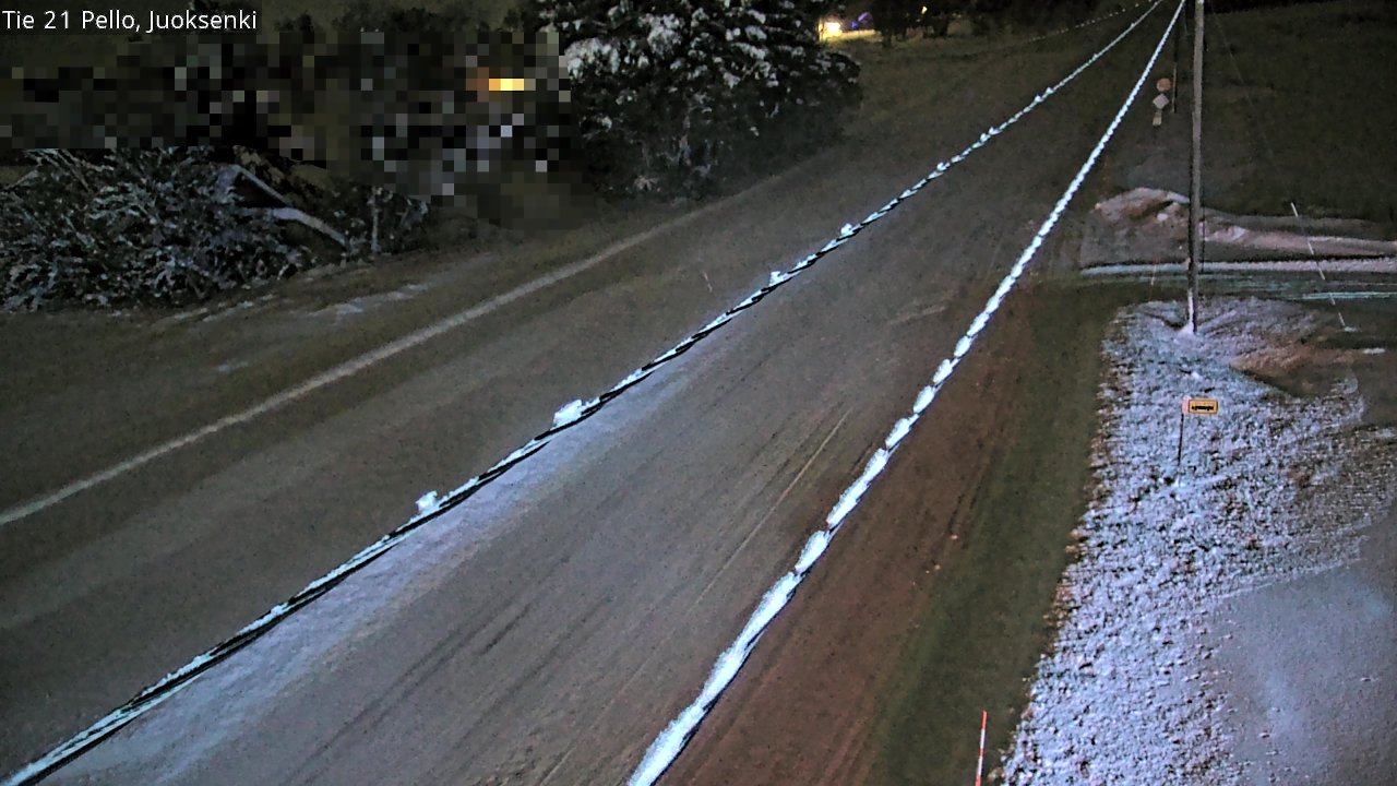 Kelikamerat Kuva Tie 21 Pello Juoksenki, Pello, Lappi