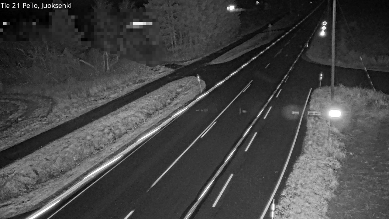 Kelikamerat Kuva Tie 21 Pello Juoksenki, Pello, Lappi