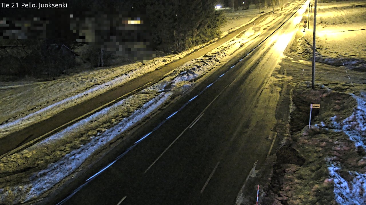 Kelikamerat Kuva Tie 21 Pello Juoksenki, Pello, Lappi