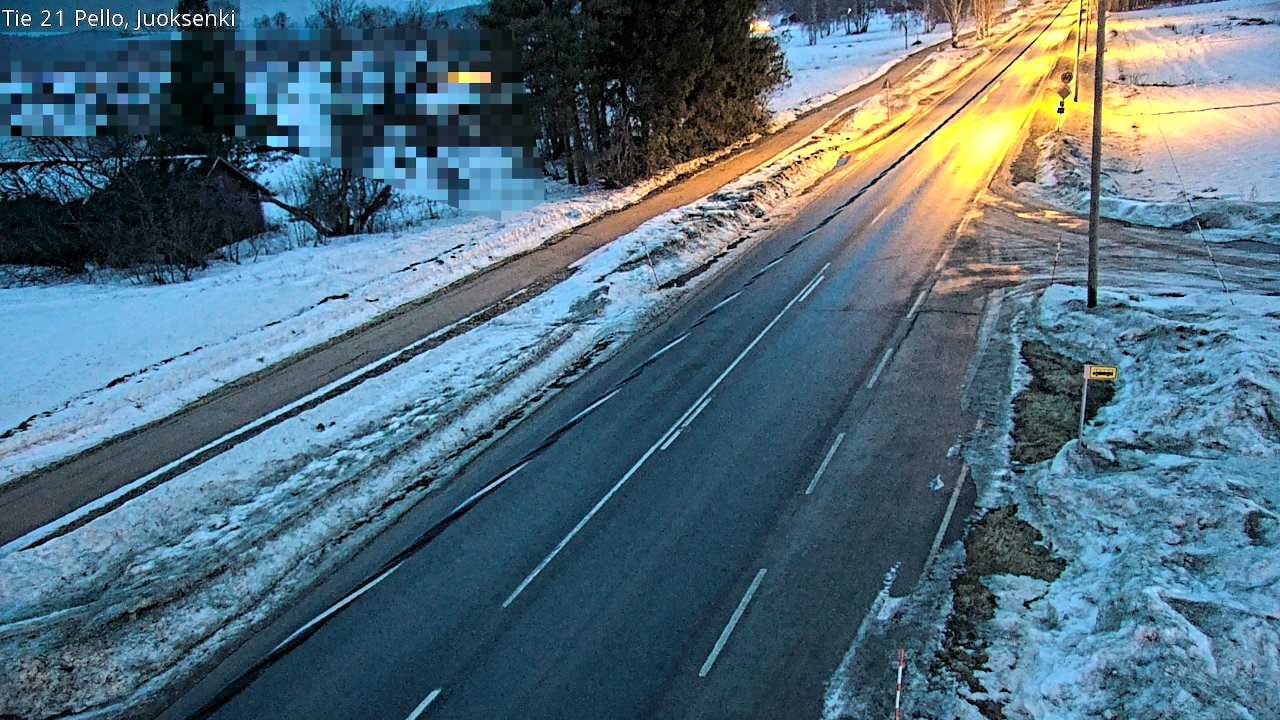 Kelikamerat Kuva Tie 21 Pello Juoksenki, Pello, Lappi