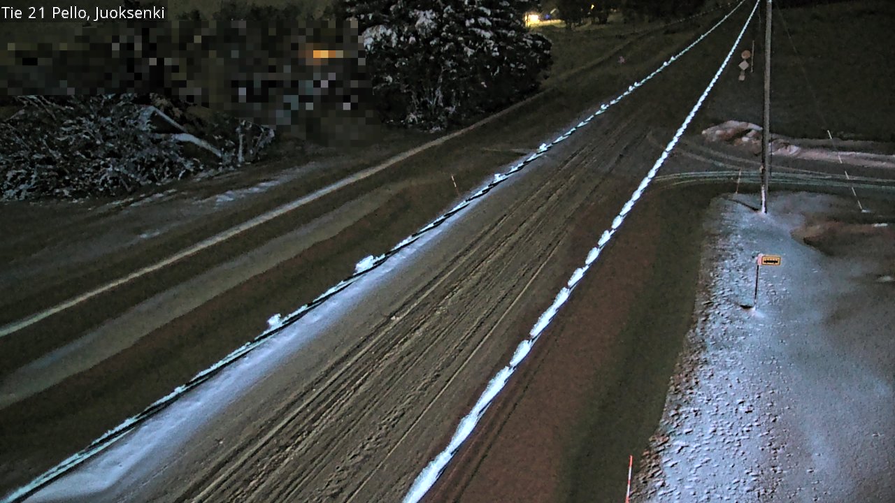 Kelikamerat Kuva Tie 21 Pello Juoksenki, Pello, Lappi