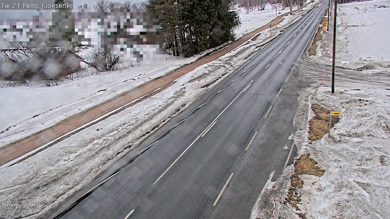 Kelikamerat Kuva Tie 21 Pello Juoksenki, Pello, Lappi