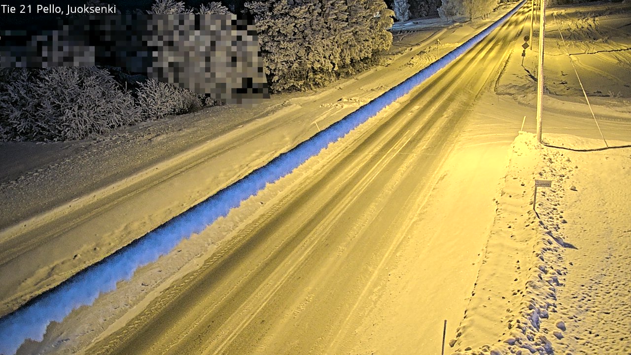 Kelikamerat Kuva Tie 21 Pello Juoksenki, Pello, Lappi