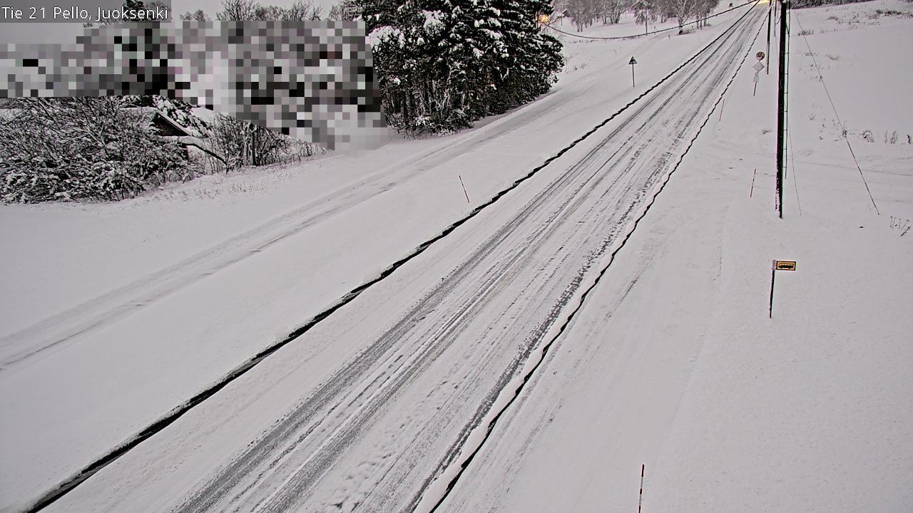 Kelikamerat Kuva Tie 21 Pello Juoksenki, Pello, Lappi