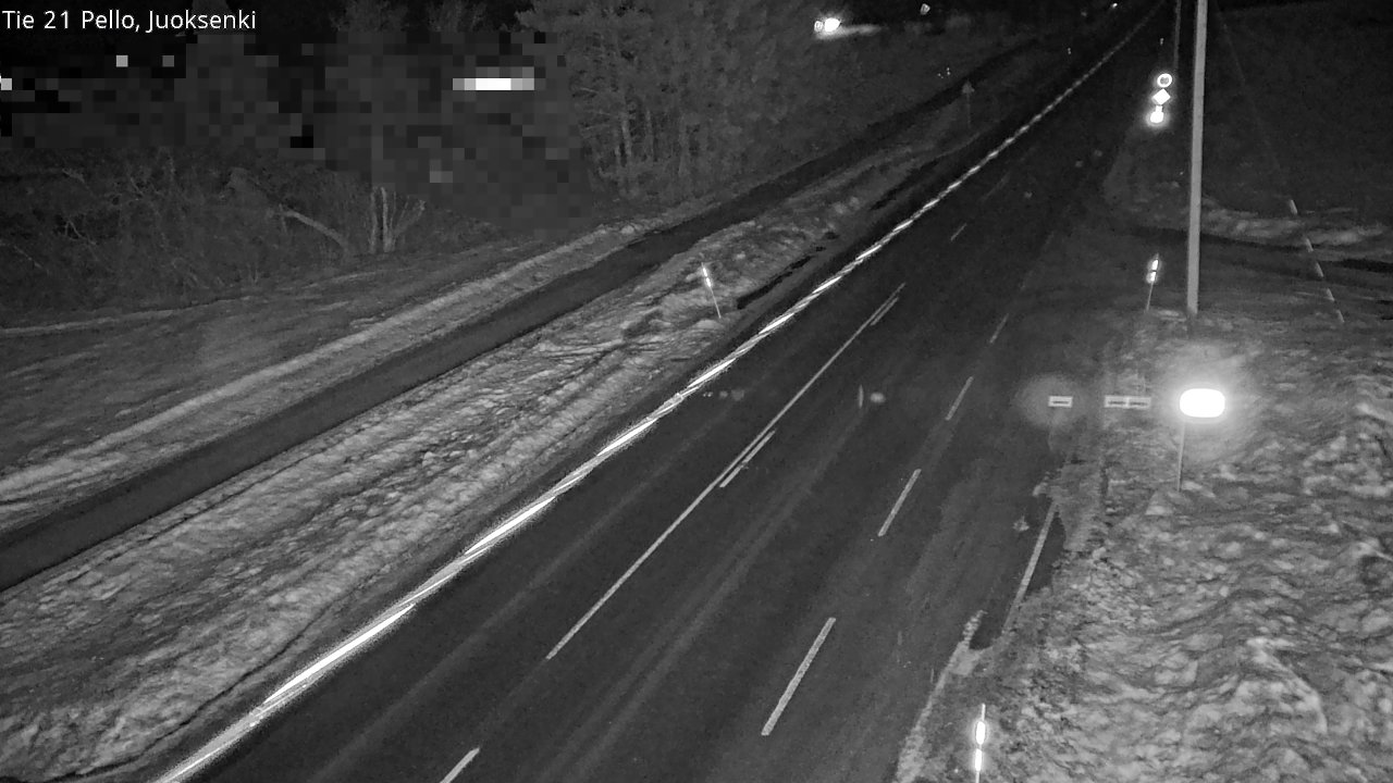 Kelikamerat Kuva Tie 21 Pello Juoksenki, Pello, Lappi