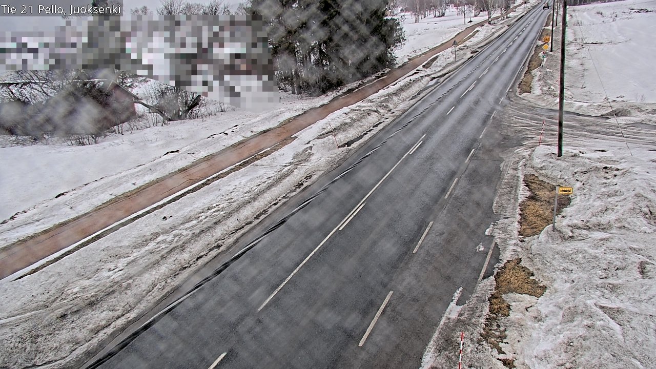 Kelikamerat Kuva Tie 21 Pello Juoksenki, Pello, Lappi