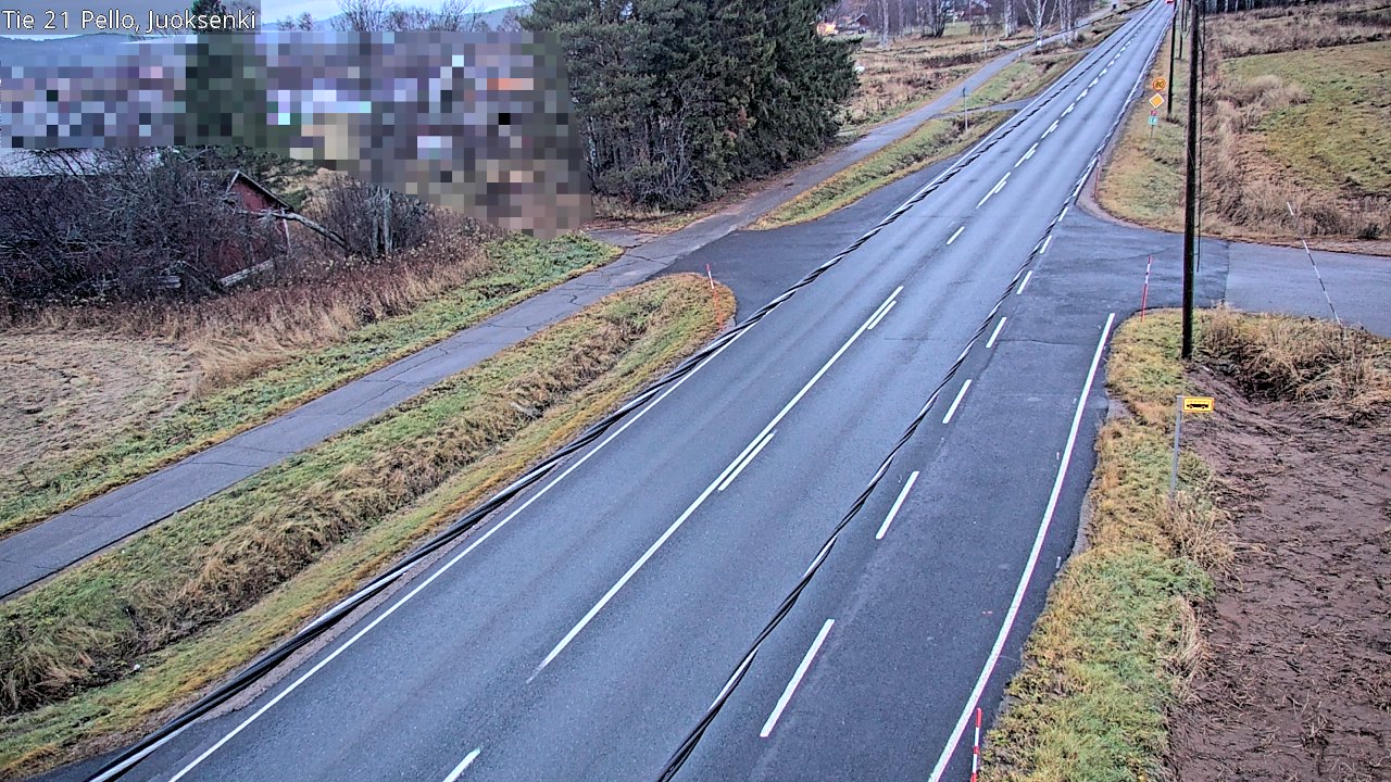 Kelikamerat Kuva Tie 21 Pello Juoksenki, Pello, Lappi