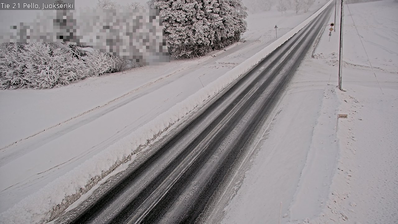 Kelikamerat Kuva Tie 21 Pello Juoksenki, Pello, Lappi