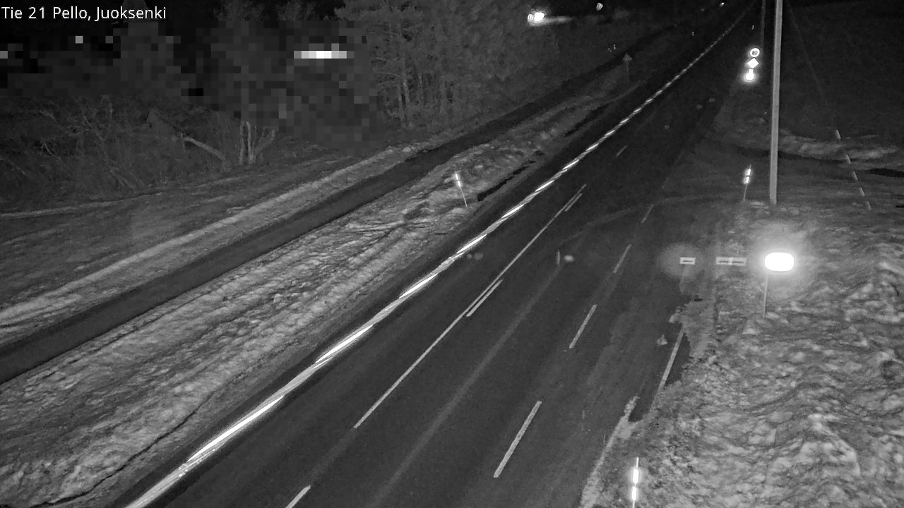 Kelikamerat Kuva Tie 21 Pello Juoksenki, Pello, Lappi