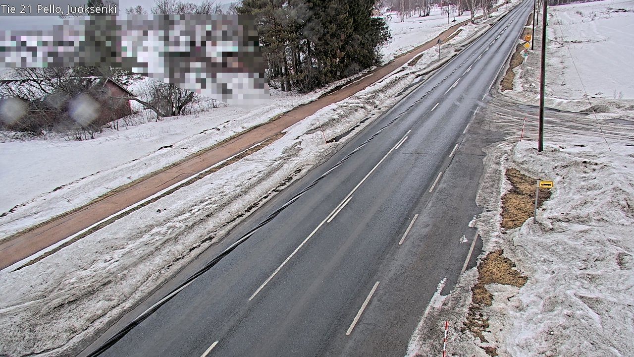 Kelikamerat Kuva Tie 21 Pello Juoksenki, Pello, Lappi