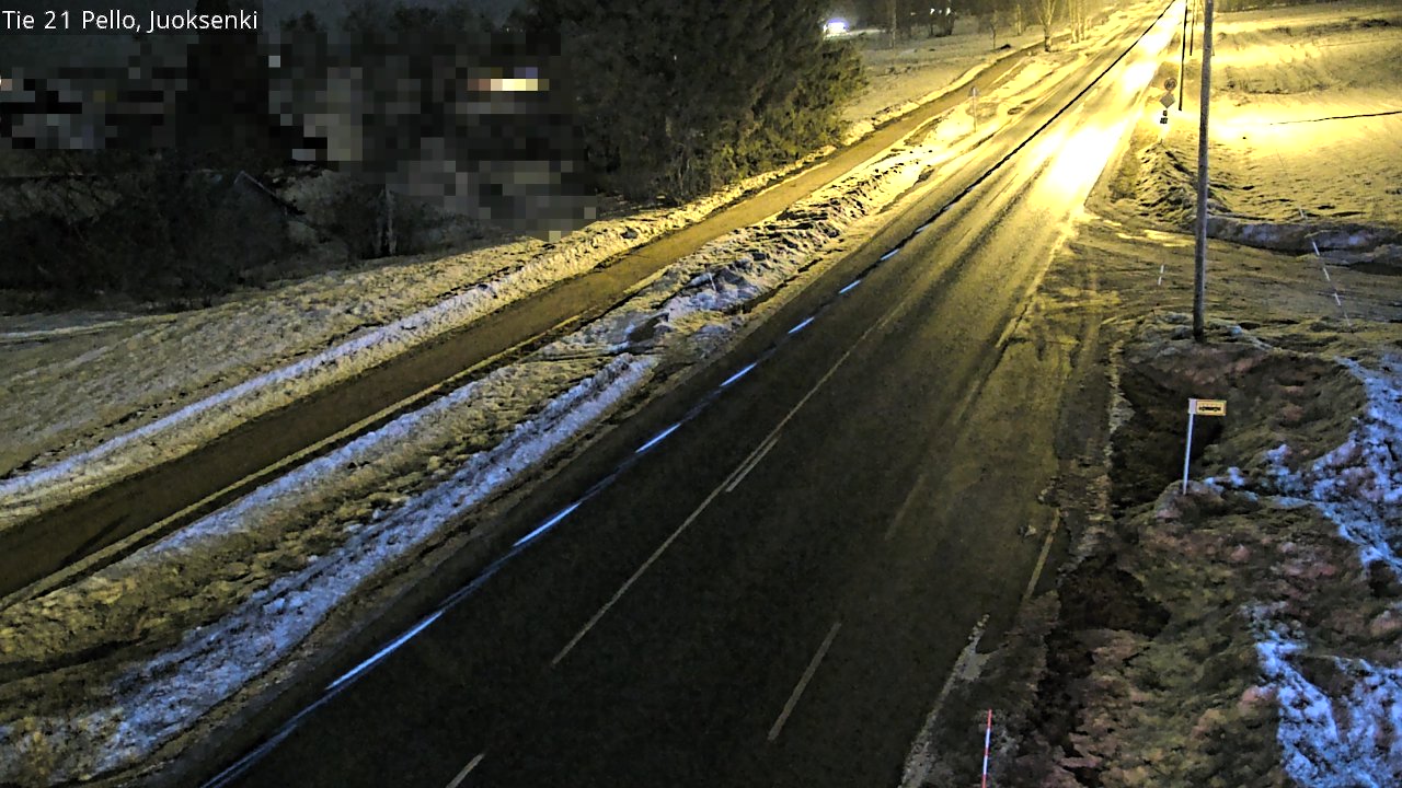 Kelikamerat Kuva Tie 21 Pello Juoksenki, Pello, Lappi