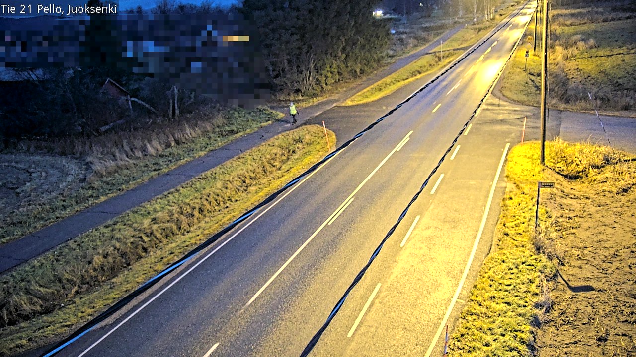 Kelikamerat Kuva Tie 21 Pello Juoksenki, Pello, Lappi