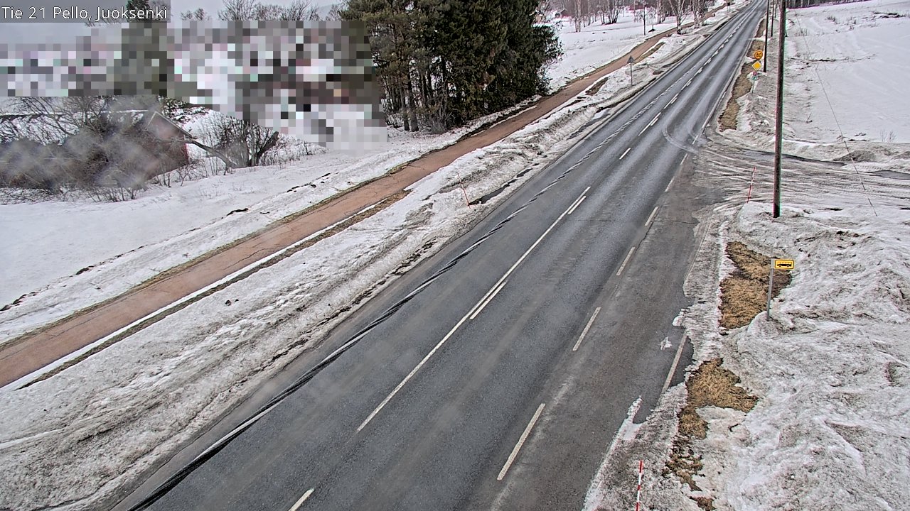 Kelikamerat Kuva Tie 21 Pello Juoksenki, Pello, Lappi