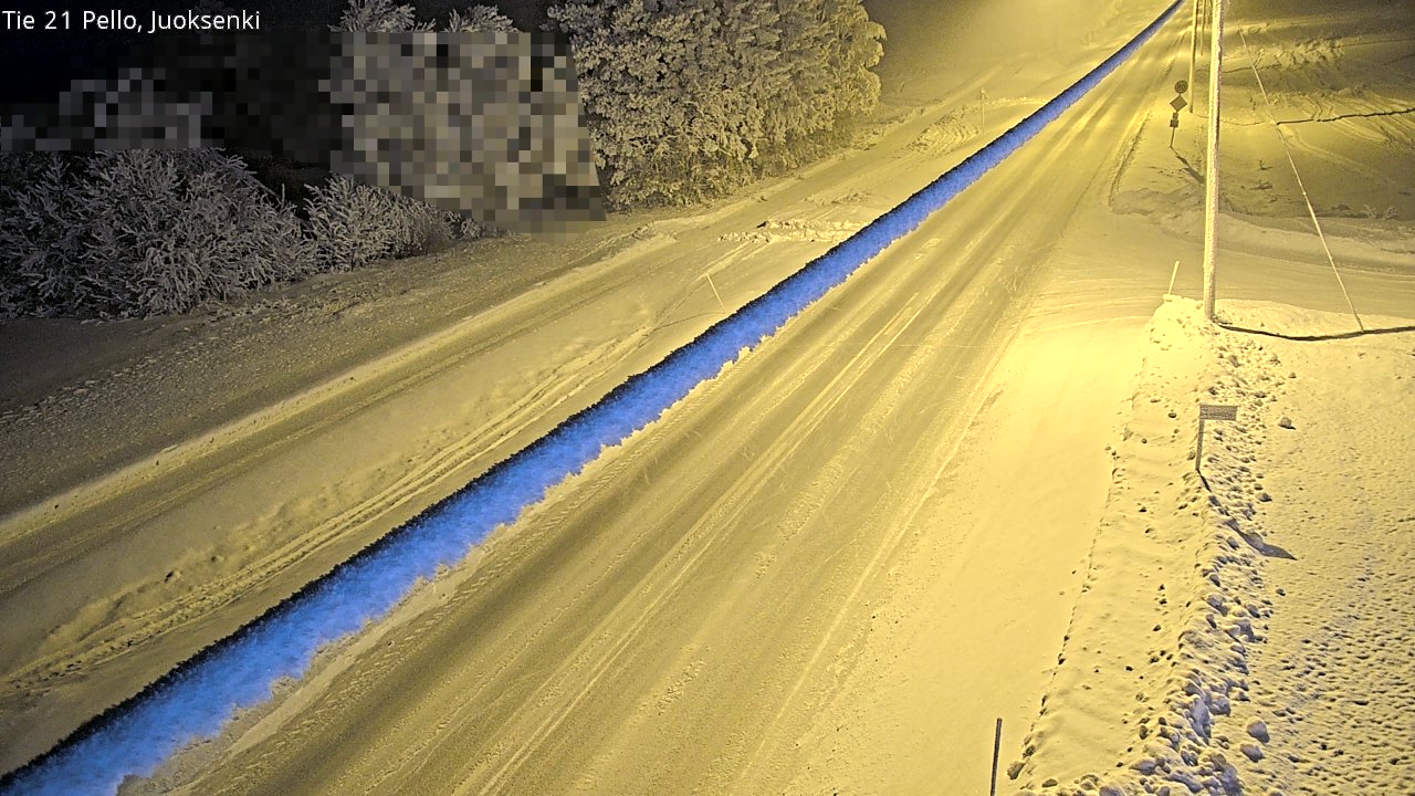 Kelikamerat Kuva Tie 21 Pello Juoksenki, Pello, Lappi