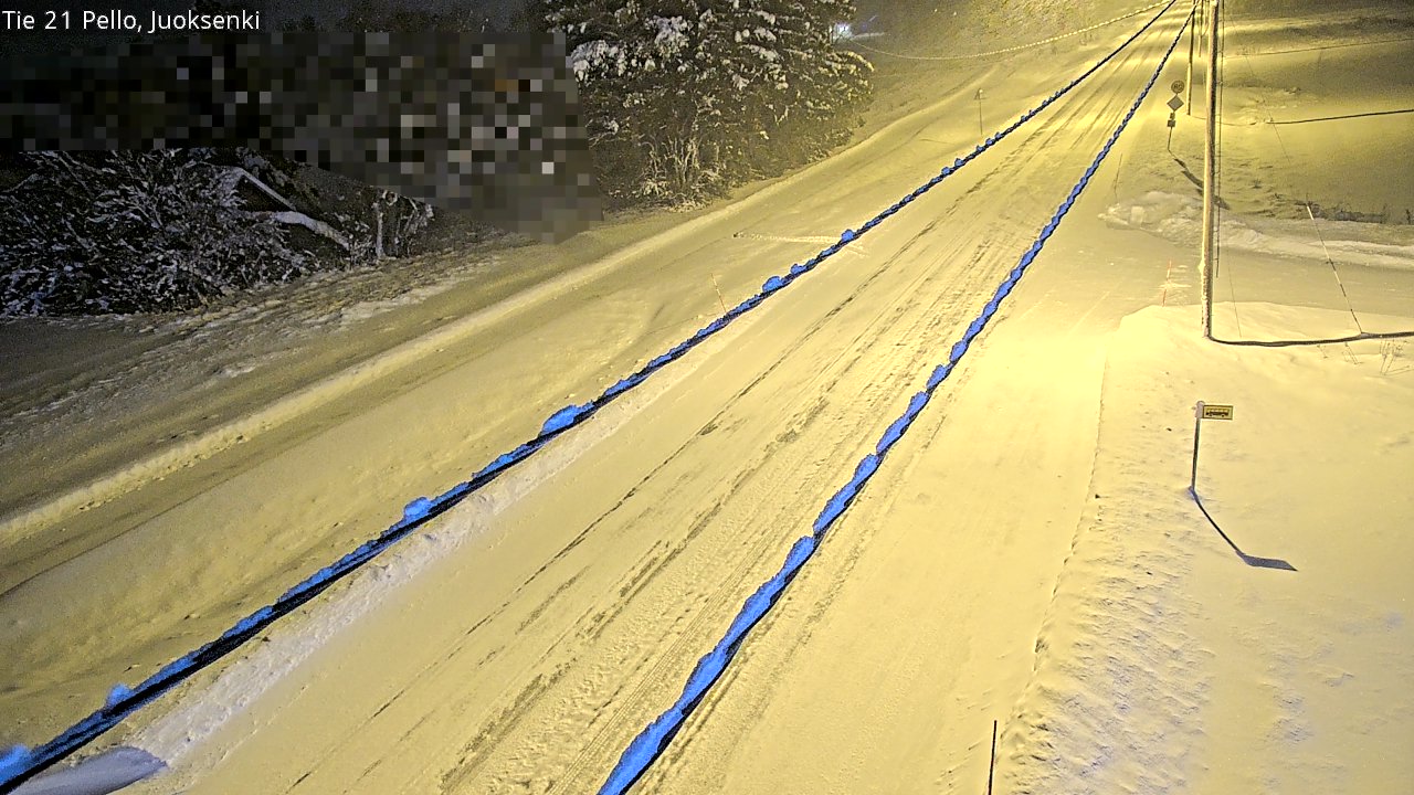 Kelikamerat Kuva Tie 21 Pello Juoksenki, Pello, Lappi