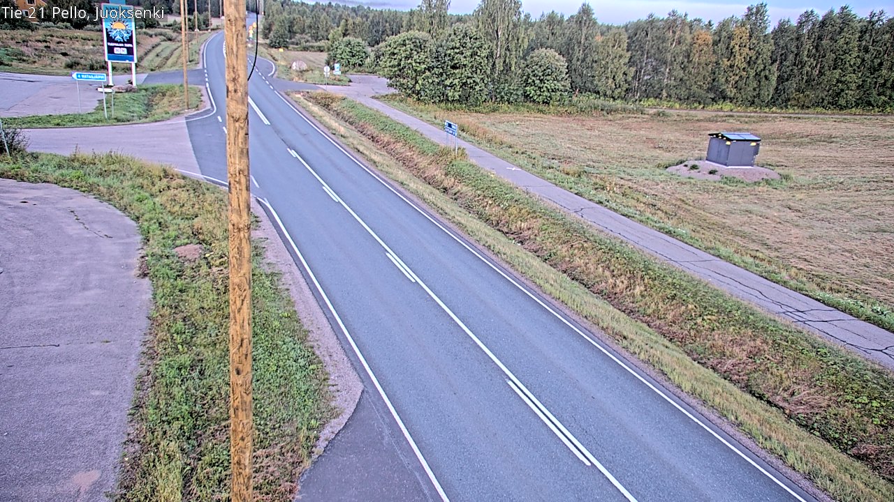 Kelikamerat Kuva Tie 21 Pello Juoksenki, Pello, Lappi