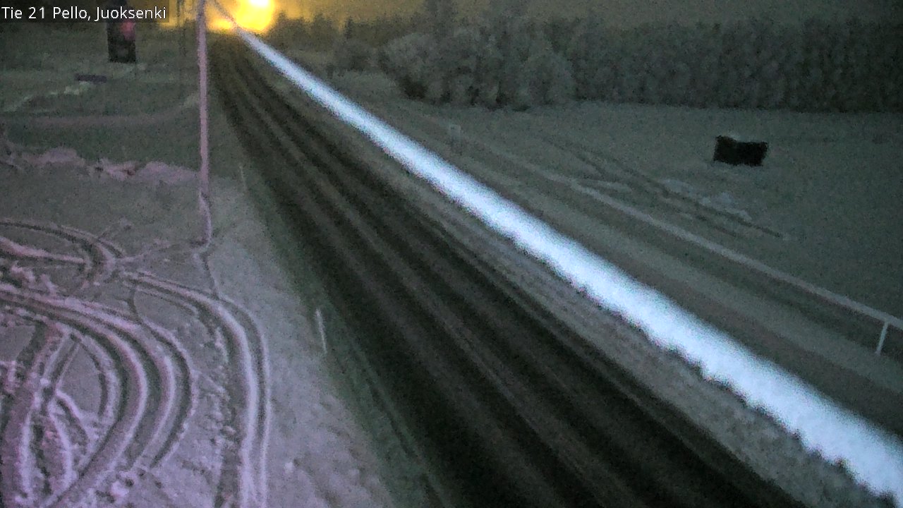 Kelikamerat Kuva Tie 21 Pello Juoksenki, Pello, Lappi